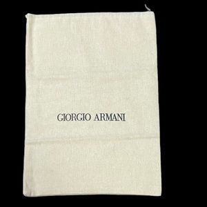 Giorgio Armani drawstring dust/shoe bag BRAND NEW